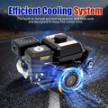 7.5HP 4 Stroke Gas Engine Electric Start 212CC, 3600 RPM Key Start Industrial Grade Gasoline Engine Go Kart Engine Motor