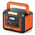 EBL 300W Portable Power Station | 300Wh Solar Generator, Pure Sine Wave AC, 9-Device Charging, Lightweight for Camping & Home Backup