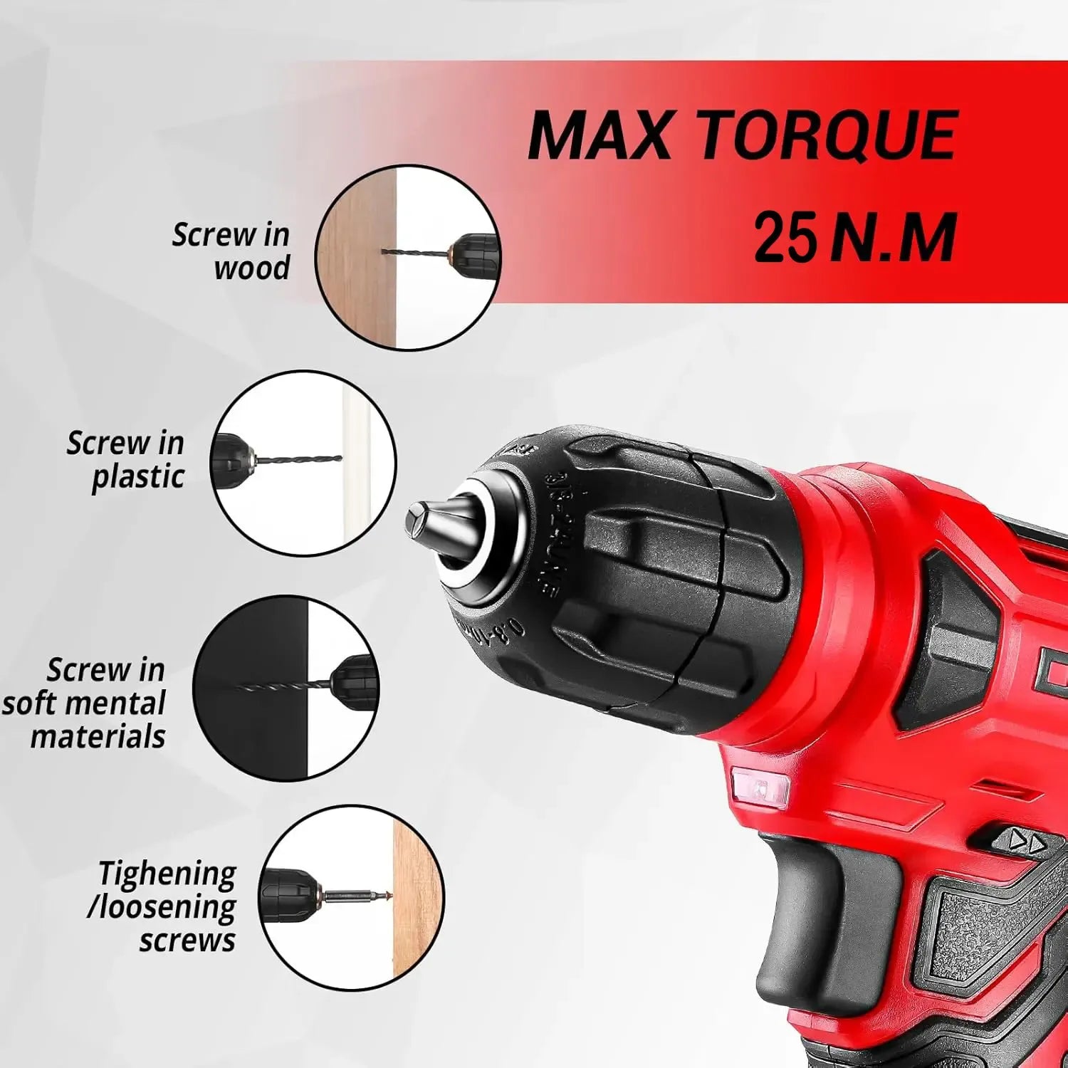 【DealsForYouDays】128 Piece Power Tool Combo Kits with 21V Cordless Drill, Household Tools Set with DIY Hand Tool Kits For Fence Installation, Room Décor, FurnitureAssembly, And Daily Repairs#fathersdaygift #DealsForYouDays