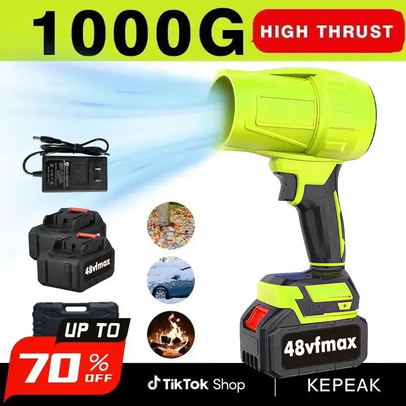【DealsForYouDays】Turbo Jet Blower,Leaf Blower, Violent Turbo Fan, Pure Copper Motor,Car Drying After Wash, Handheld Snow Blower,Cordless Turbo Power Air Duster,Home Improve,Garden Mainte Holiday gifts,father'sdaygifts