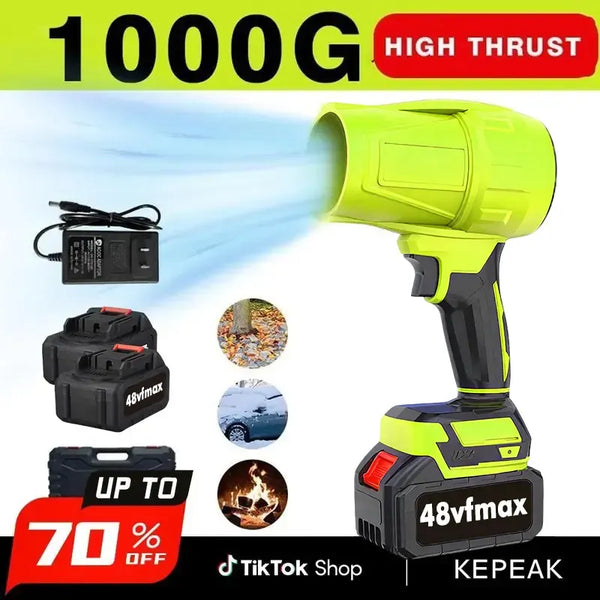 【DealsForYouDays】Turbo Jet Blower,Leaf Blower, Violent Turbo Fan, Pure Copper Motor,Car Drying After Wash, Handheld Snow Blower,Cordless Turbo Power Air Duster,Home Improve,Garden Mainte Holiday gifts,father'sdaygifts