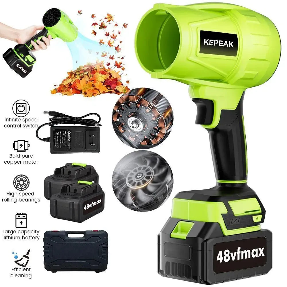【DealsForYouDays】Turbo Jet Blower,Leaf Blower, Violent Turbo Fan, Pure Copper Motor,Car Drying After Wash, Handheld Snow Blower,Cordless Turbo Power Air Duster,Home Improve,Garden Mainte Holiday gifts,father'sdaygifts