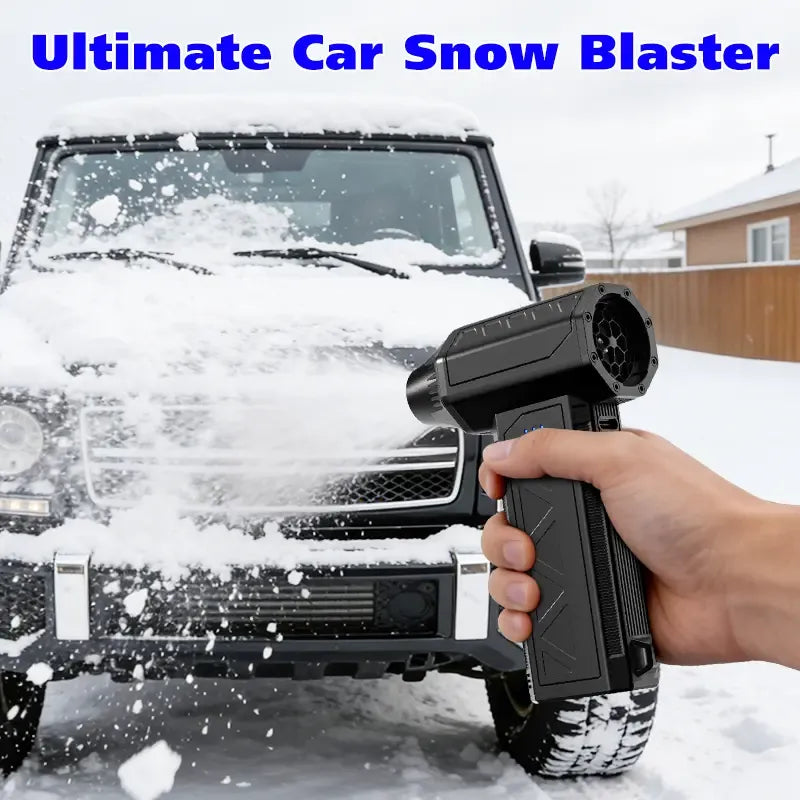 180W Ultra-Powerful Air Duster: 150K RPM for Violent Dust/Snow Removal. Blast Away Debris from PCs, Car AC Vents & Seat Corners, Furniture, Yard Leaves & Pet Hair. High-Speed Handheld Blower with Brushless Motor.