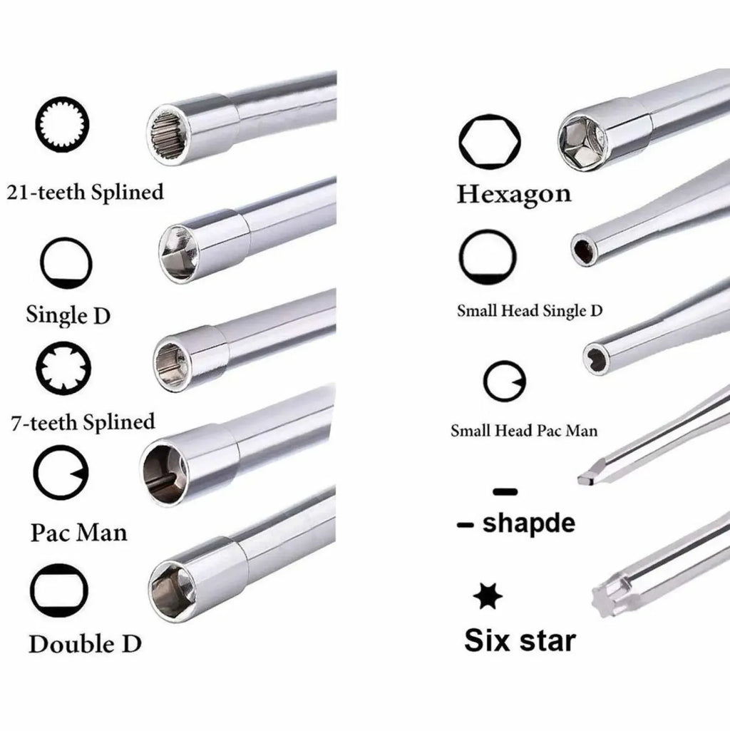 Carburetor Adjustment Tool Kit 10 Pcs Screwdrivers for Common 2 Cycle Small Engine, Trimmer Weed Eater Chainsaw Carb Tune up Adjusting Hand Tool
