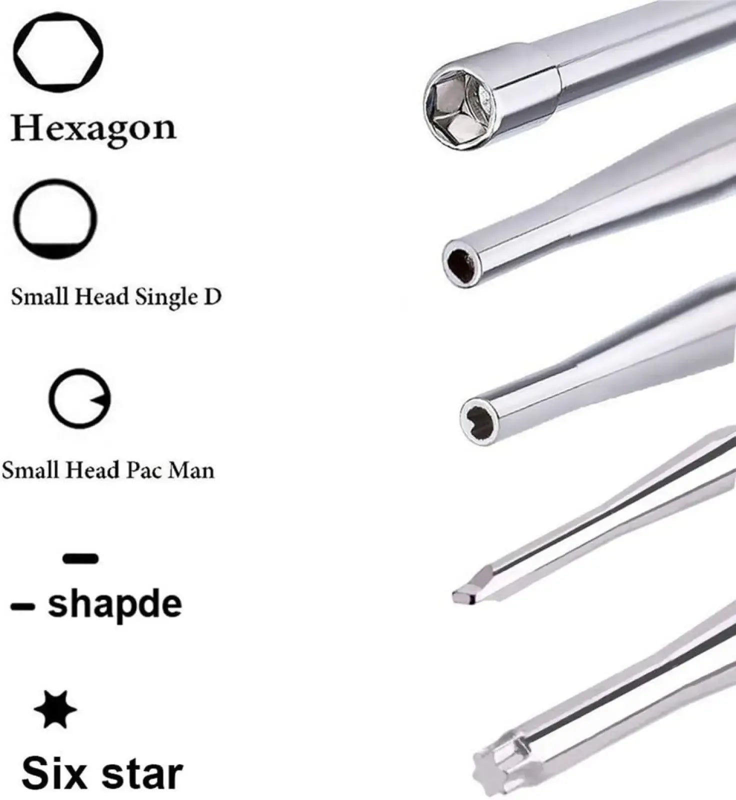 Carburetor Adjustment Tool Kit 10 Pcs Screwdrivers for Common 2 Cycle Small Engine, Trimmer Weed Eater Chainsaw Carb Tune up Adjusting Hand Tool