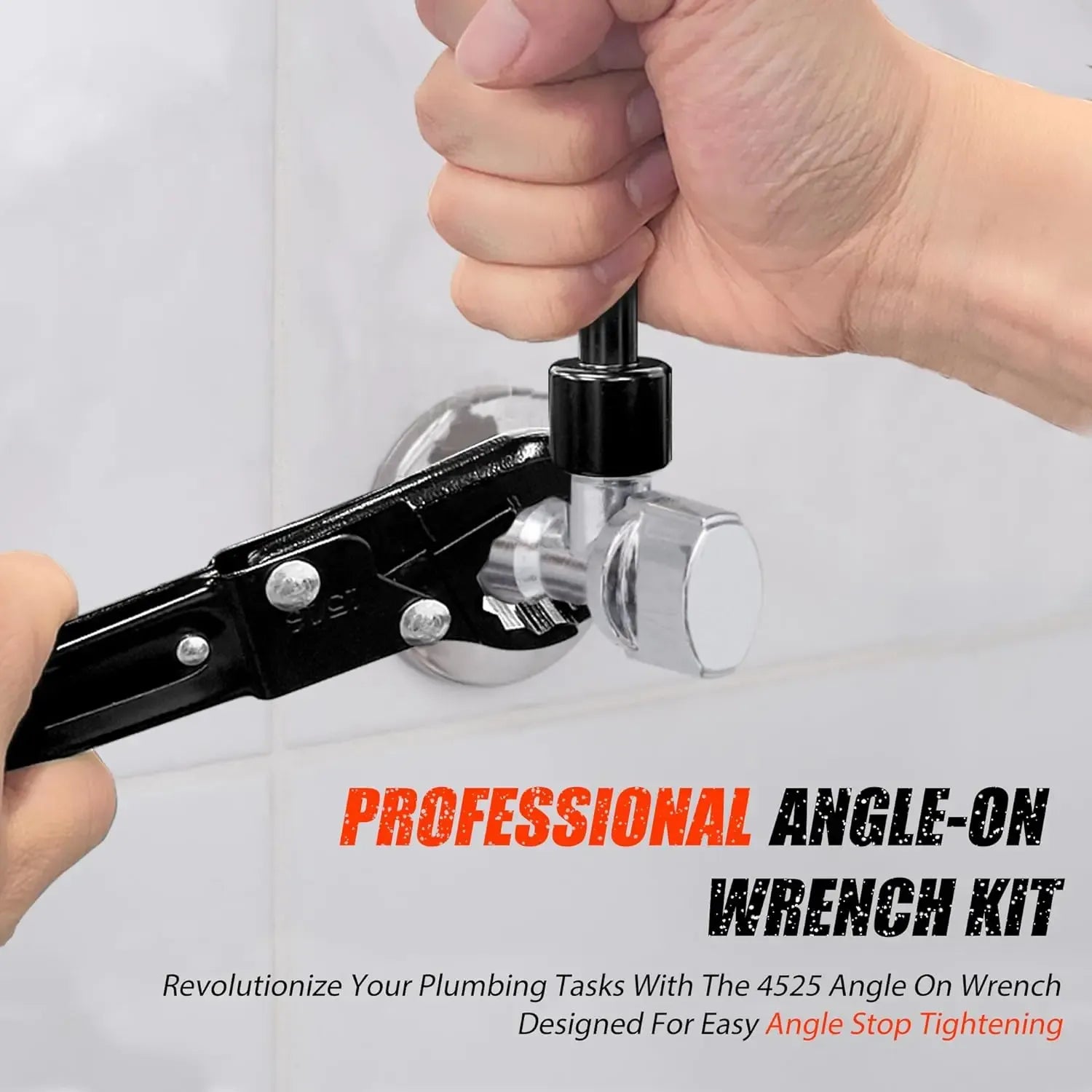 RDS SCM Plumbing Tools – Dual Kwik Tite Wrench Kit, Angle Stop Wrench, Plumbing Wrench. Professional plumbing toolset specially designed for confined spaces for easy angle stop and supply nut installation. Must-have for plumbers.,father'sdaygifts