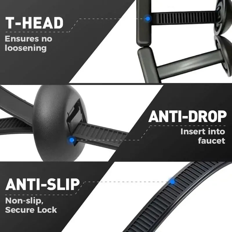 30-90 Nylon Universal Cable Tie Clips Securing, Self-Locking Nylon Strap Clamps, Multi-Function Durable Plastic Cable Organizer Tool Multifunctionality for Car Repair